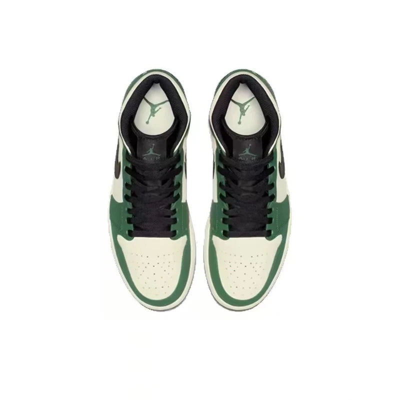 Nike Air Jordan 1 High Green White MID