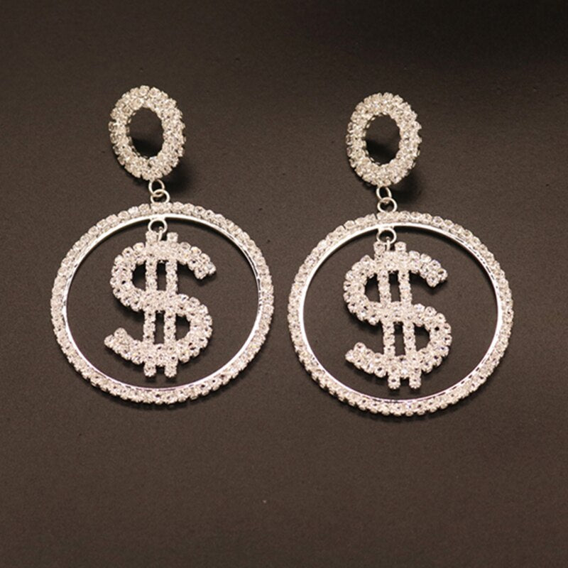 Fashion Long Letters Pendant Earring Fashion