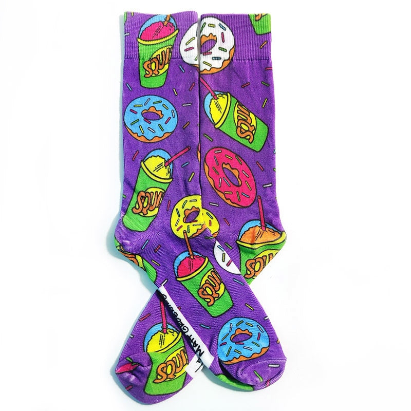 Simpsons Cartoon Funny Socks